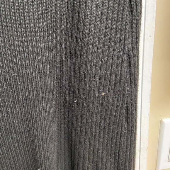 Black Pleather Dress | Calvin Klein - Picture 5 of 6